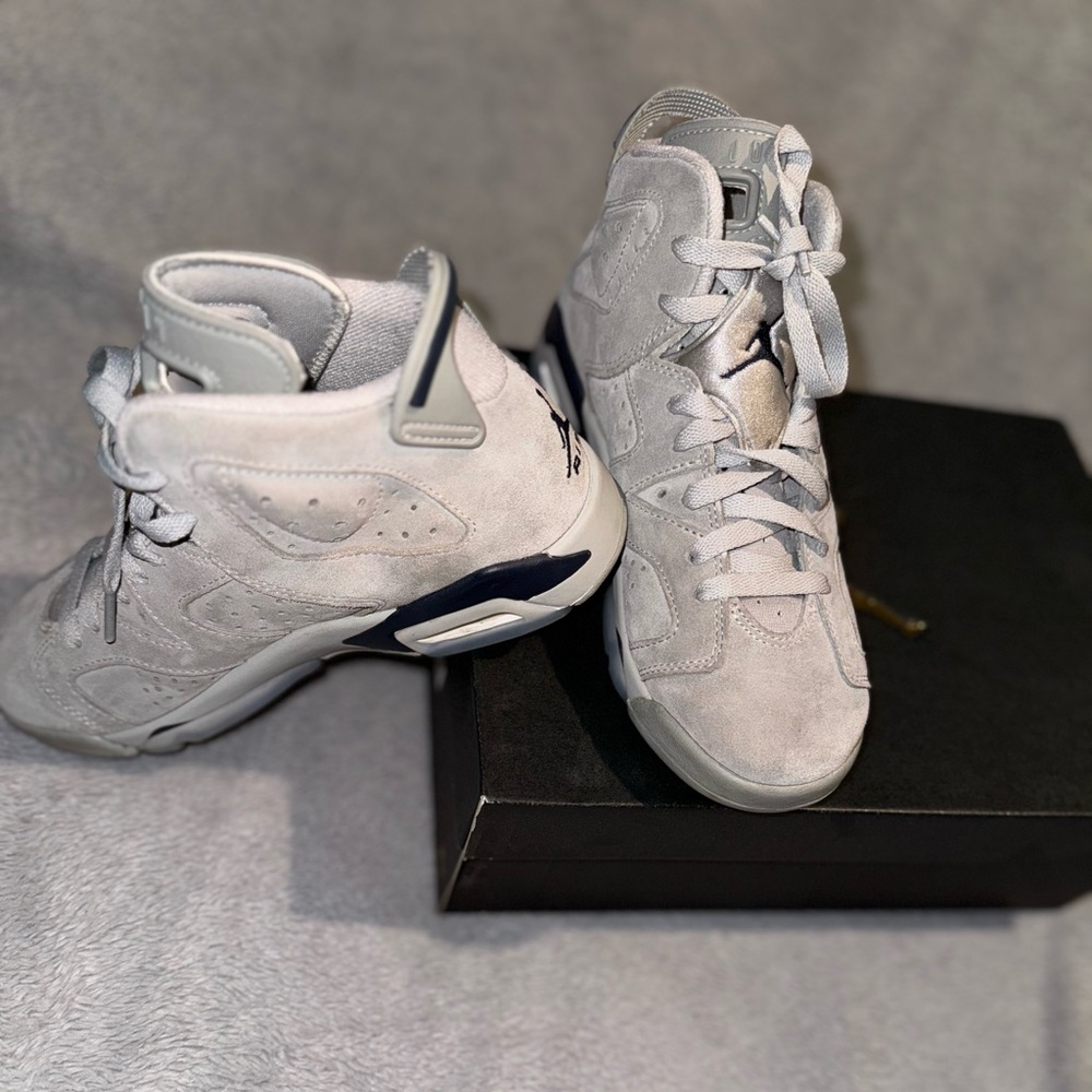 SALE! AIR JORDAN 6 RETRO (GS) Georgetown 5Y